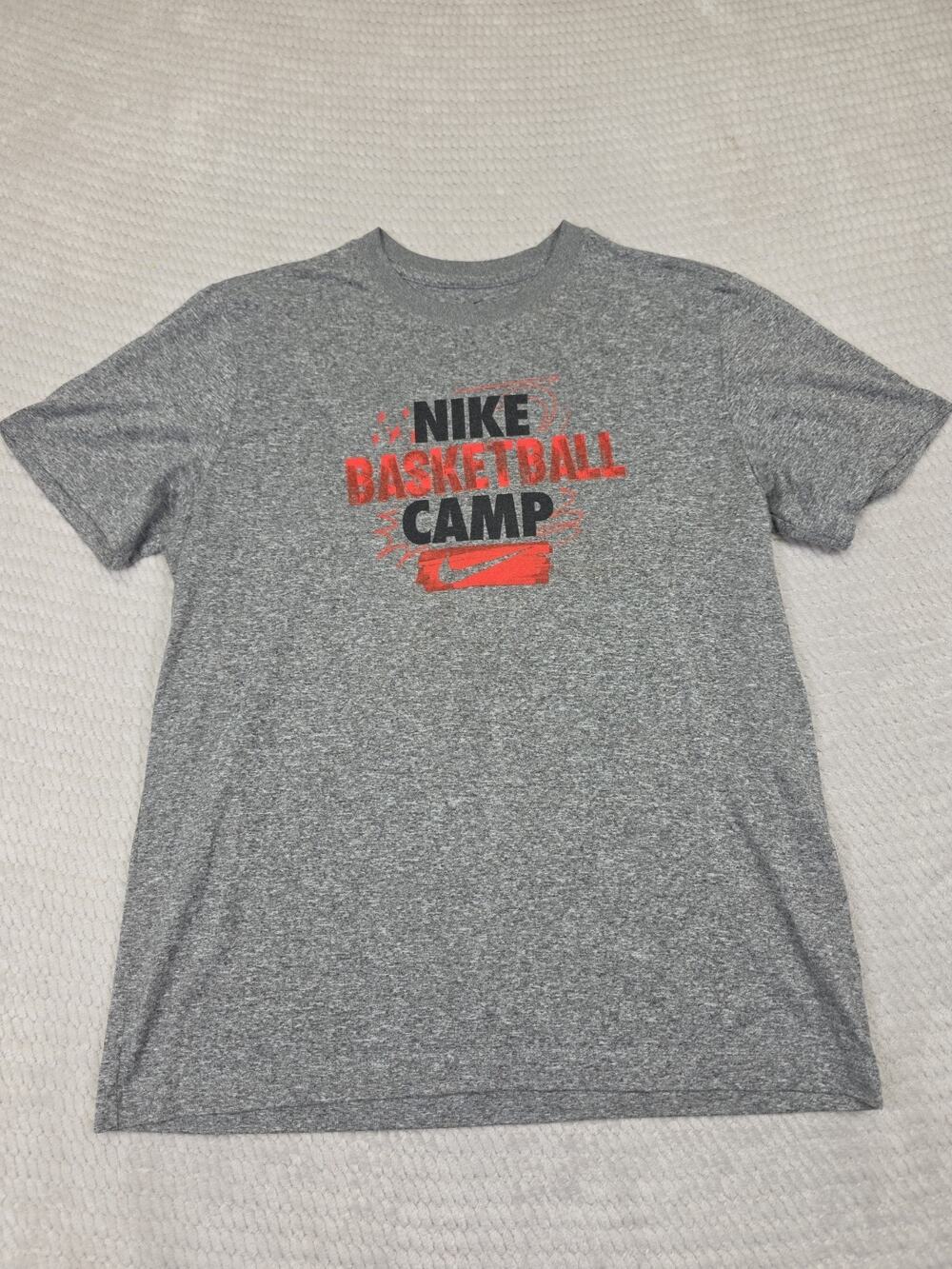 Nike Shirt Mens Medium Basketball Camp Short Sleeve Dri Fit The Nike Tee